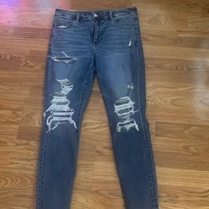 America Eagle Size 14 Super Hi-Rise jegging